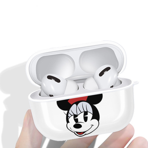 ミッキーマウス Mickey Mouse 【AirPods Pro用】ハードシェル保護ケース 耐衝撃・防指紋・カラビナ付き商品仕様