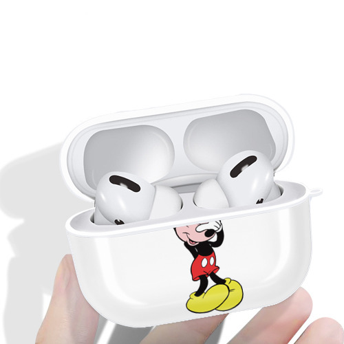 ミッキーマウス Mickey Mouse 【AirPods Pro用】ハードシェル保護ケース 耐衝撃・防指紋・カラビナ付き商品仕様