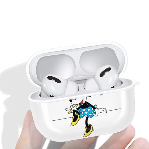 ミッキーマウス Mickey Mouse 【AirPods Pro用】ハードシェル保護ケース 耐衝撃・防指紋・カラビナ付き商品仕様