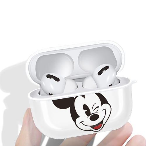 ミッキーマウス Mickey Mouse 【AirPods Pro用】ハードシェル保護ケース 耐衝撃・防指紋・カラビナ付き商品仕様