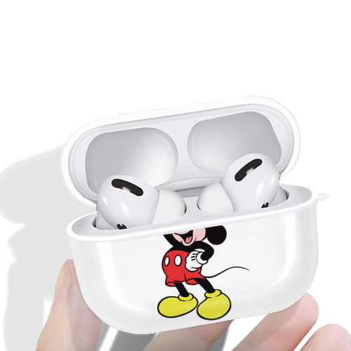 ミッキーマウス Mickey Mouse 【AirPods Pro用】ハードシェル保護ケース 耐衝撃・防指紋・カラビナ付き商品仕様