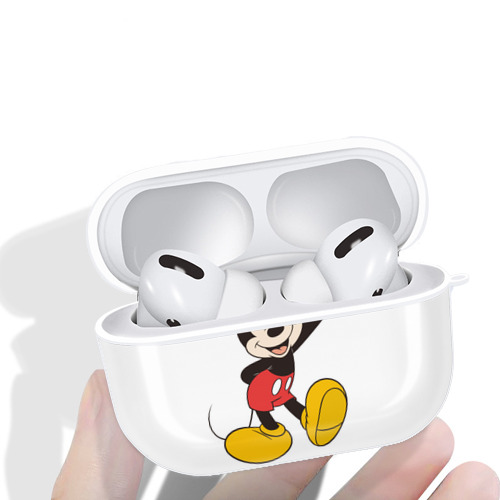 ミッキーマウス Mickey Mouse 【AirPods Pro用】ハードシェル保護ケース 耐衝撃・防指紋・カラビナ付き商品仕様