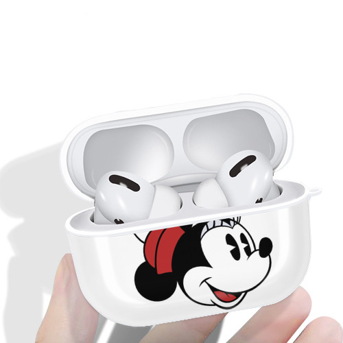 ミッキーマウス Mickey Mouse 【AirPods Pro用】ハードシェル保護ケース 耐衝撃・防指紋・カラビナ付き商品仕様