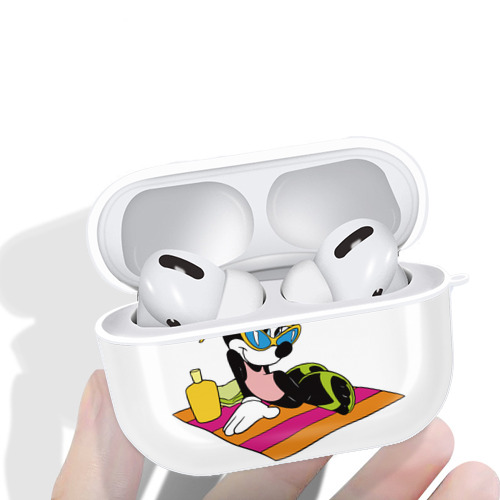 ミッキーマウス Mickey Mouse 【AirPods Pro用】ハードシェル保護ケース 耐衝撃・防指紋・カラビナ付き商品仕様
