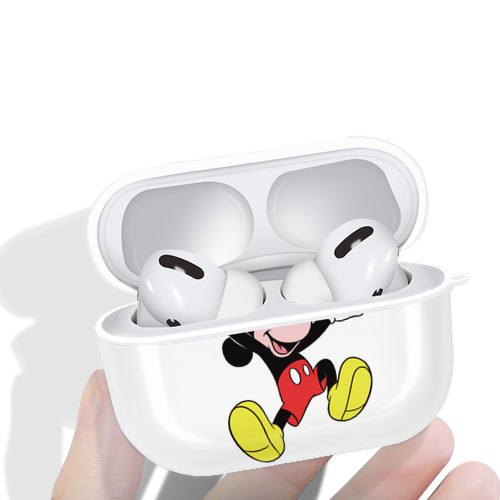 ミッキーマウス Mickey Mouse 【AirPods Pro用】ハードシェル保護ケース 耐衝撃・防指紋・カラビナ付き商品仕様