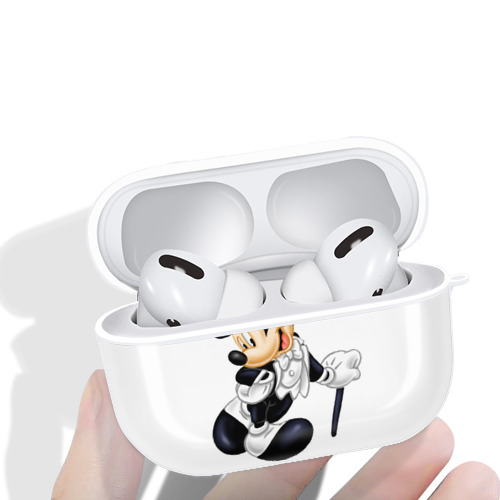 ミッキーマウス Mickey Mouse 【AirPods Pro用】ハードシェル保護ケース 耐衝撃・防指紋・カラビナ付き商品仕様
