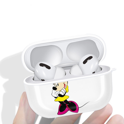 ミッキーマウス Mickey Mouse 【AirPods Pro用】ハードシェル保護ケース 耐衝撃・防指紋・カラビナ付き商品仕様