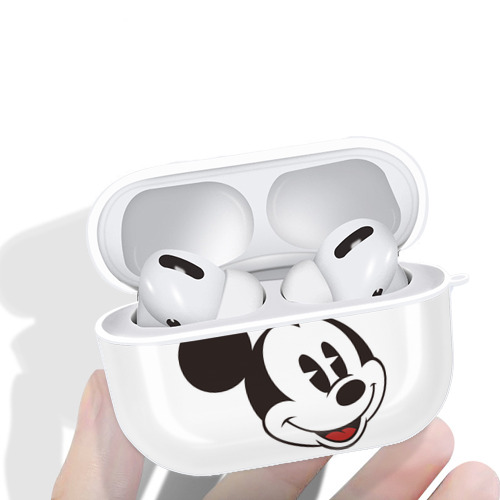 ミッキーマウス Mickey Mouse 【AirPods Pro用】ハードシェル保護ケース 耐衝撃・防指紋・カラビナ付き商品仕様