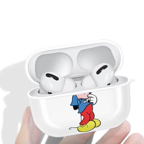 ミッキーマウス Mickey Mouse 【AirPods Pro用】ハードシェル保護ケース 耐衝撃・防指紋・カラビナ付き商品仕様