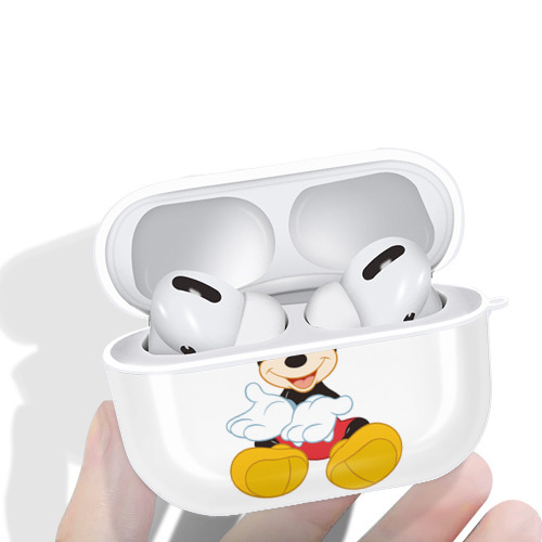 ミッキーマウス Mickey Mouse 【AirPods Pro用】ハードシェル保護ケース 耐衝撃・防指紋・カラビナ付き商品仕様