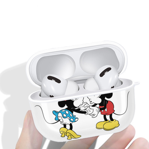 ミッキーマウス Mickey Mouse 【AirPods Pro用】ハードシェル保護ケース 耐衝撃・防指紋・カラビナ付き商品仕様