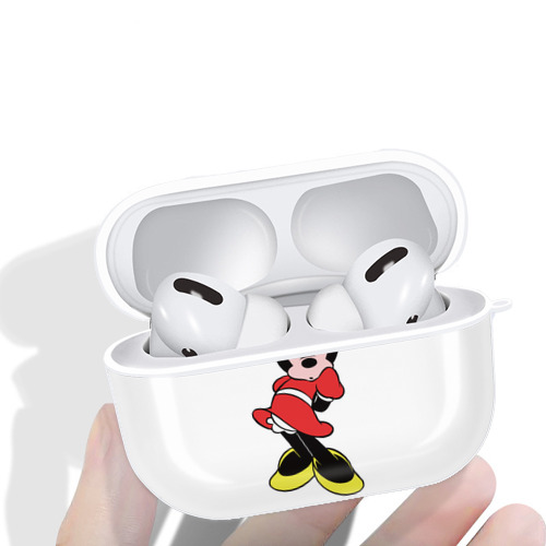 ミッキーマウス Mickey Mouse 【AirPods Pro用】ハードシェル保護ケース 耐衝撃・防指紋・カラビナ付き商品仕様