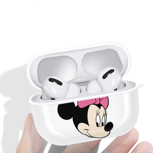 ミッキーマウス Mickey Mouse 【AirPods Pro用】ハードシェル保護ケース 耐衝撃・防指紋・カラビナ付き商品仕様