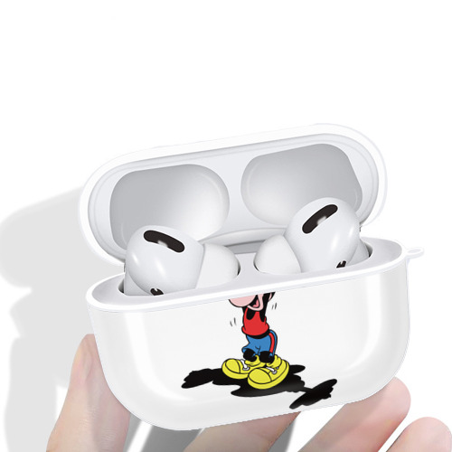 ミッキーマウス Mickey Mouse 【AirPods Pro用】ハードシェル保護ケース 耐衝撃・防指紋・カラビナ付き商品仕様
