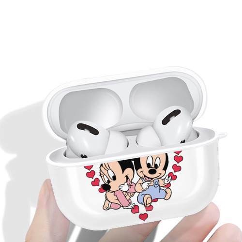 ミッキーマウス Mickey Mouse 【AirPods Pro用】ハードシェル保護ケース 耐衝撃・防指紋・カラビナ付き商品仕様