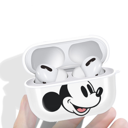 ミッキーマウス Mickey Mouse 【AirPods Pro用】ハードシェル保護ケース 耐衝撃・防指紋・カラビナ付き商品仕様