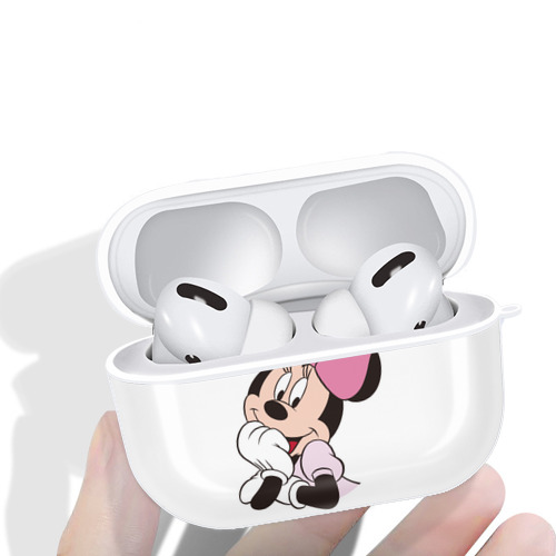 ミッキーマウス Mickey Mouse 【AirPods Pro用】ハードシェル保護ケース 耐衝撃・防指紋・カラビナ付き商品仕様