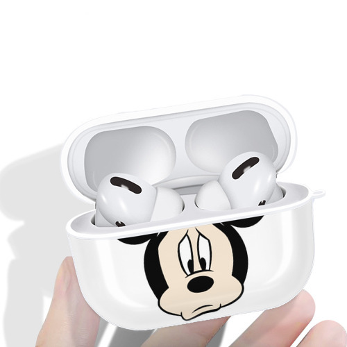 ミッキーマウス Mickey Mouse 【AirPods Pro用】ハードシェル保護ケース 耐衝撃・防指紋・カラビナ付き商品仕様