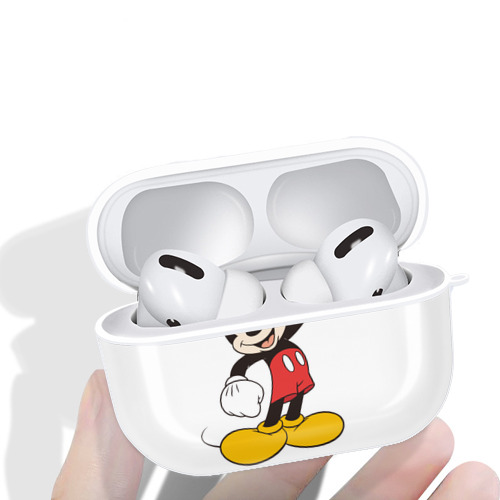 ミッキーマウス Mickey Mouse 【AirPods Pro用】ハードシェル保護ケース 耐衝撃・防指紋・カラビナ付き商品仕様