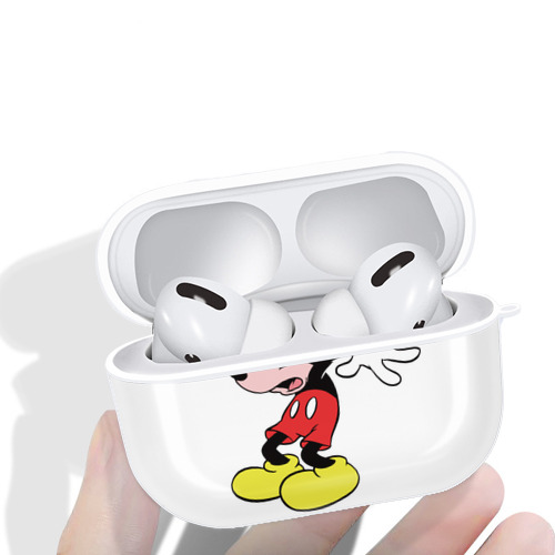 ミッキーマウス Mickey Mouse 【AirPods Pro用】ハードシェル保護ケース 耐衝撃・防指紋・カラビナ付き商品仕様