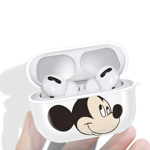 ミッキーマウス Mickey Mouse 【AirPods Pro用】ハードシェル保護ケース 耐衝撃・防指紋・カラビナ付き商品仕様