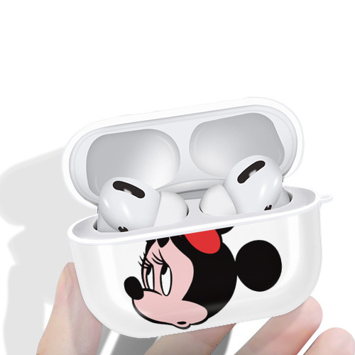 ミッキーマウス Mickey Mouse 【AirPods Pro用】ハードシェル保護ケース 耐衝撃・防指紋・カラビナ付き商品仕様