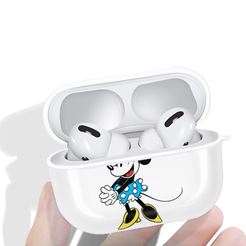 ミッキーマウス Mickey Mouse 【AirPods Pro用】ハードシェル保護ケース 耐衝撃・防指紋・カラビナ付き商品仕様