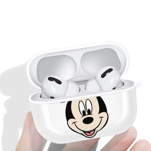 ミッキーマウス Mickey Mouse 【AirPods Pro用】ハードシェル保護ケース 耐衝撃・防指紋・カラビナ付き商品仕様