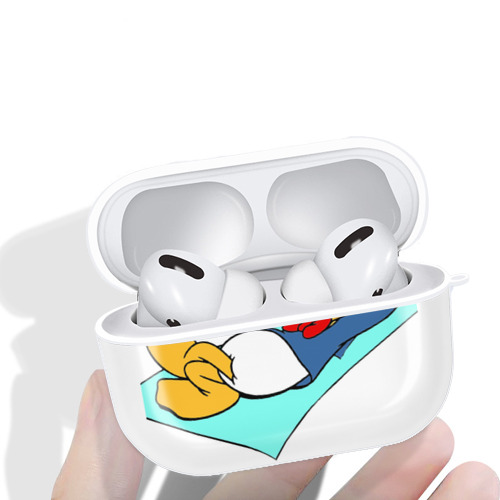 ミッキーマウス Mickey Mouse 【AirPods Pro用】ハードシェル保護ケース 耐衝撃・防指紋・カラビナ付き商品仕様