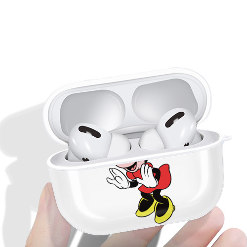 ミッキーマウス Mickey Mouse 【AirPods Pro用】ハードシェル保護ケース 耐衝撃・防指紋・カラビナ付き商品仕様