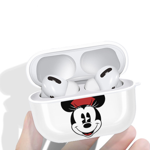 ミッキーマウス Mickey Mouse 【AirPods Pro用】ハードシェル保護ケース 耐衝撃・防指紋・カラビナ付き商品仕様