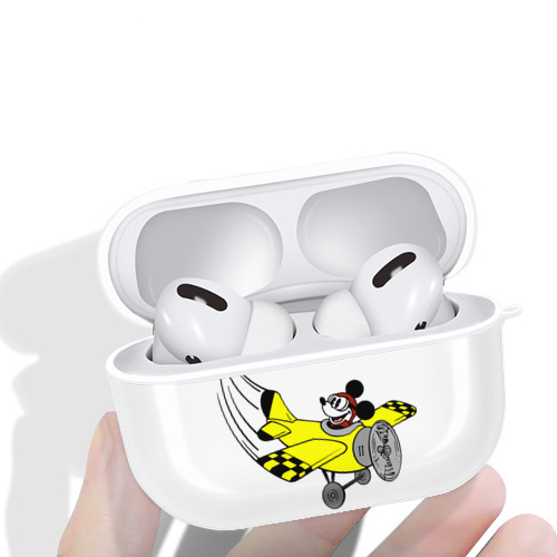 ミッキーマウス Mickey Mouse 【AirPods Pro用】ハードシェル保護ケース 耐衝撃・防指紋・カラビナ付き商品仕様
