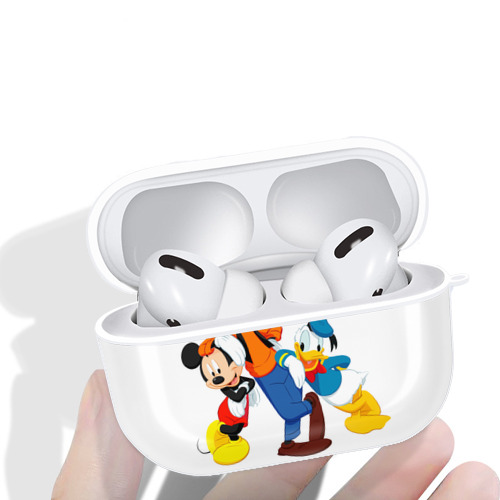 ミッキーマウス Mickey Mouse 【AirPods Pro用】ハードシェル保護ケース 耐衝撃・防指紋・カラビナ付き商品仕様