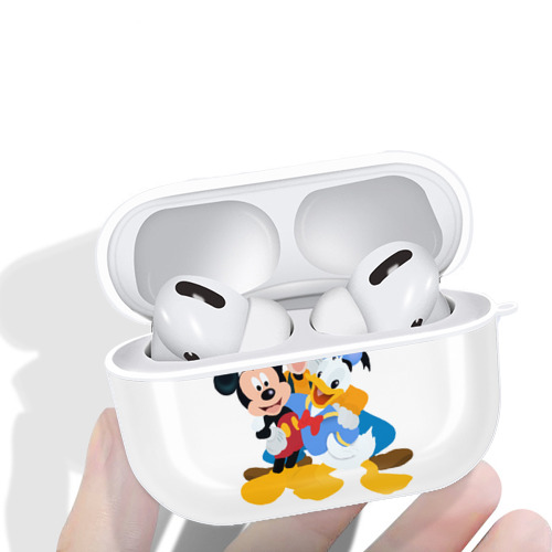 ミッキーマウス Mickey Mouse 【AirPods Pro用】ハードシェル保護ケース 耐衝撃・防指紋・カラビナ付き商品仕様