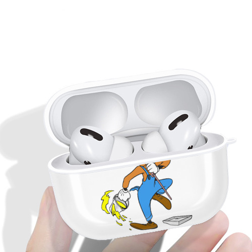 ミッキーマウス Mickey Mouse 【AirPods Pro用】ハードシェル保護ケース 耐衝撃・防指紋・カラビナ付き商品仕様