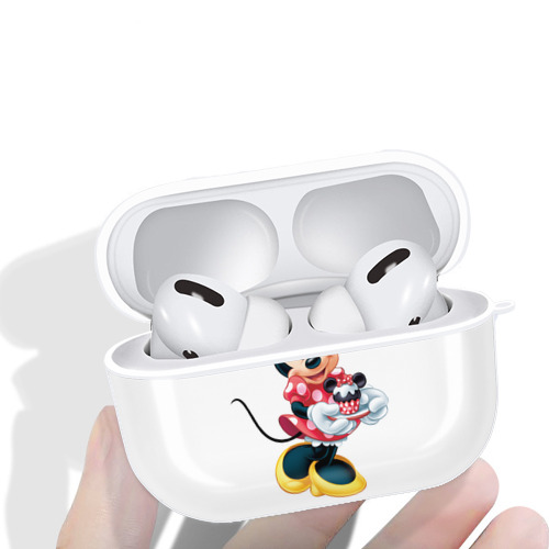 ミッキーマウス Mickey Mouse 【AirPods Pro用】ハードシェル保護ケース 耐衝撃・防指紋・カラビナ付き商品仕様