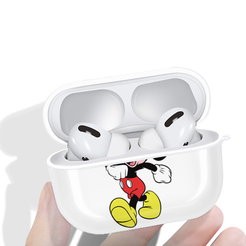 ミッキーマウス Mickey Mouse 【AirPods Pro用】ハードシェル保護ケース 耐衝撃・防指紋・カラビナ付き商品仕様