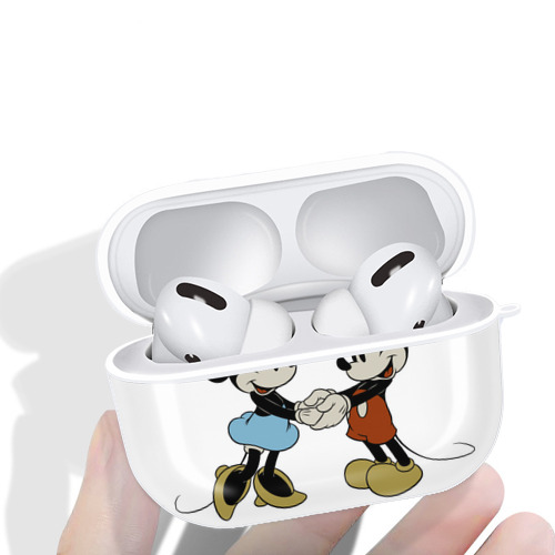 ミッキーマウス Mickey Mouse 【AirPods Pro用】ハードシェル保護ケース 耐衝撃・防指紋・カラビナ付き商品仕様