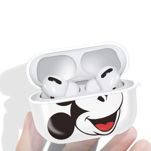 ミッキーマウス Mickey Mouse 【AirPods Pro用】ハードシェル保護ケース 耐衝撃・防指紋・カラビナ付き商品仕様