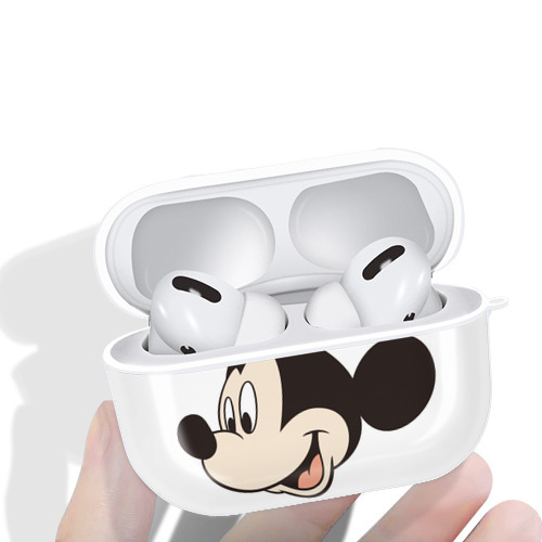 ミッキーマウス Mickey Mouse 【AirPods Pro用】ハードシェル保護ケース 耐衝撃・防指紋・カラビナ付き商品仕様