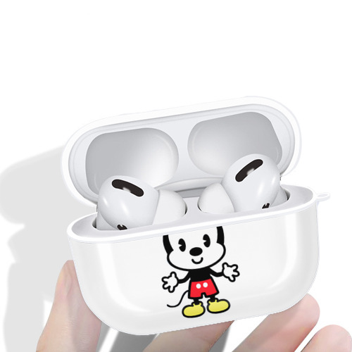 ミッキーマウス Mickey Mouse 【AirPods Pro用】ハードシェル保護ケース 耐衝撃・防指紋・カラビナ付き商品仕様