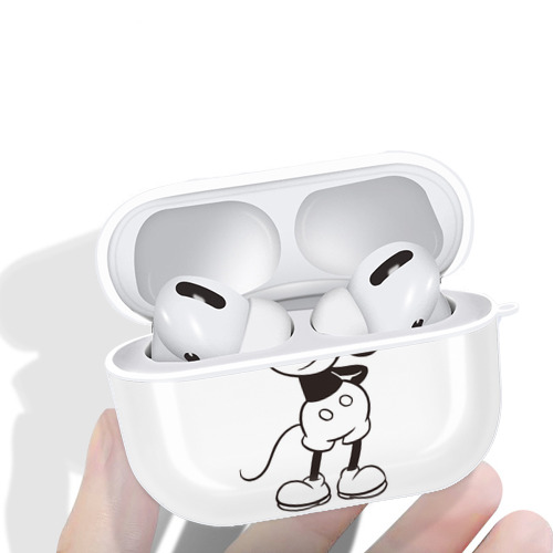 ミッキーマウス Mickey Mouse 【AirPods Pro用】ハードシェル保護ケース 耐衝撃・防指紋・カラビナ付き商品仕様