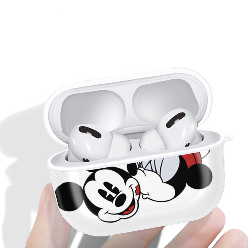 ミッキーマウス Mickey Mouse 【AirPods Pro用】ハードシェル保護ケース 耐衝撃・防指紋・カラビナ付き商品仕様