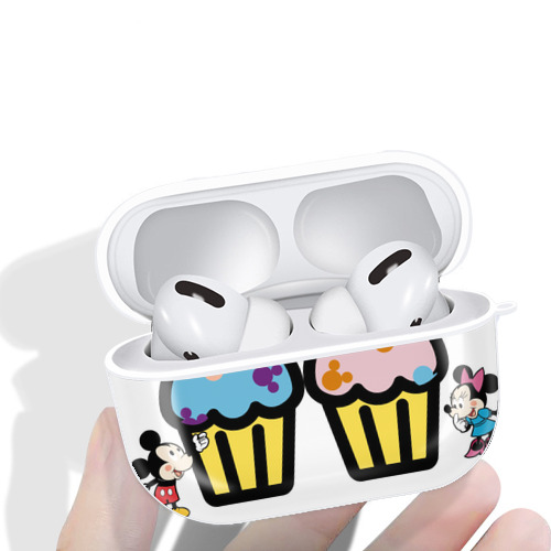 ミッキーマウス Mickey Mouse 【AirPods Pro用】ハードシェル保護ケース 耐衝撃・防指紋・カラビナ付き商品仕様