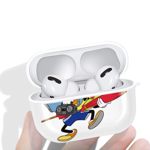ミッキーマウス Mickey Mouse 【AirPods Pro用】ハードシェル保護ケース 耐衝撃・防指紋・カラビナ付き商品仕様