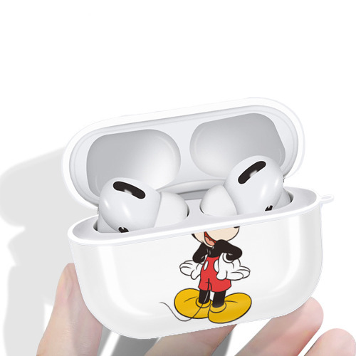 ミッキーマウス Mickey Mouse 【AirPods Pro用】ハードシェル保護ケース 耐衝撃・防指紋・カラビナ付き商品仕様