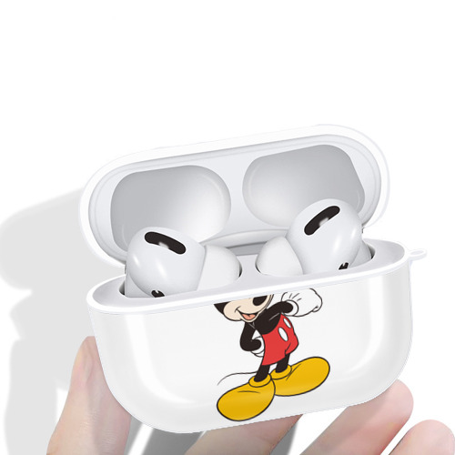 ミッキーマウス Mickey Mouse 【AirPods Pro用】ハードシェル保護ケース 耐衝撃・防指紋・カラビナ付き商品仕様