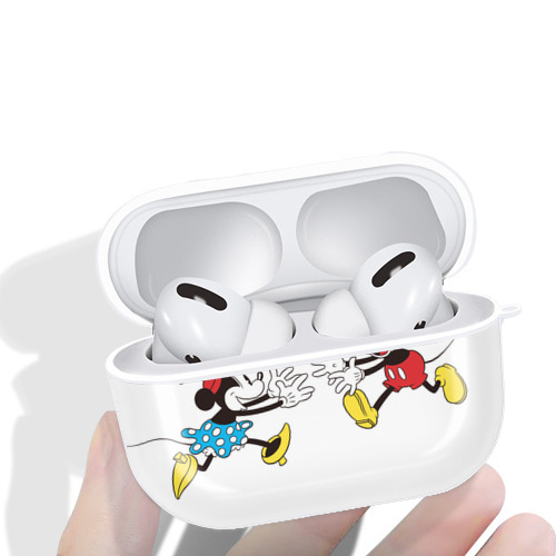 ミッキーマウス Mickey Mouse 【AirPods Pro用】ハードシェル保護ケース 耐衝撃・防指紋・カラビナ付き商品仕様