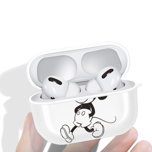 ミッキーマウス Mickey Mouse 【AirPods Pro用】ハードシェル保護ケース 耐衝撃・防指紋・カラビナ付き商品仕様