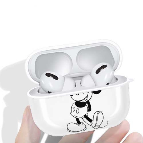 ミッキーマウス Mickey Mouse 【AirPods Pro用】ハードシェル保護ケース 耐衝撃・防指紋・カラビナ付き商品仕様